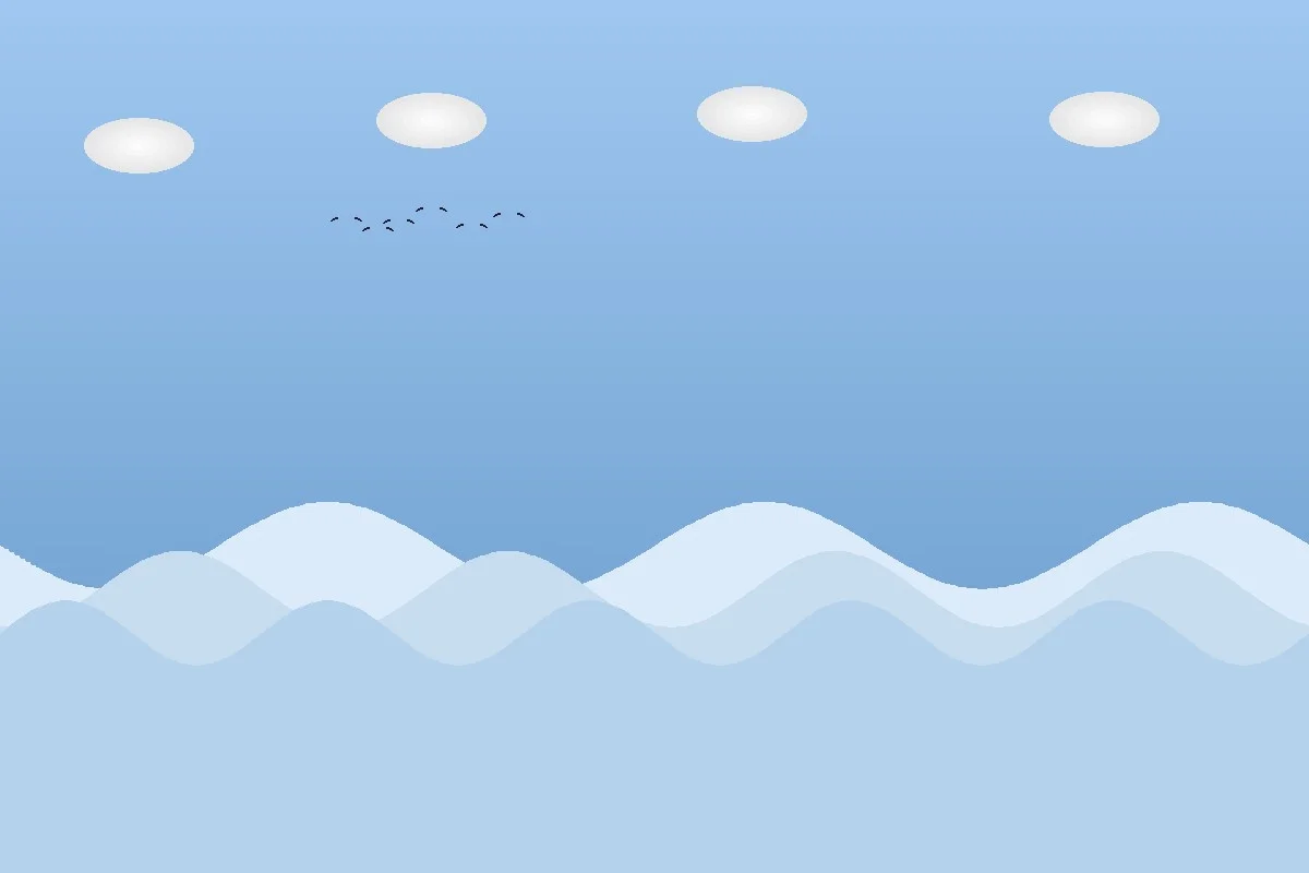 Ocean spray and foam on the shoreline